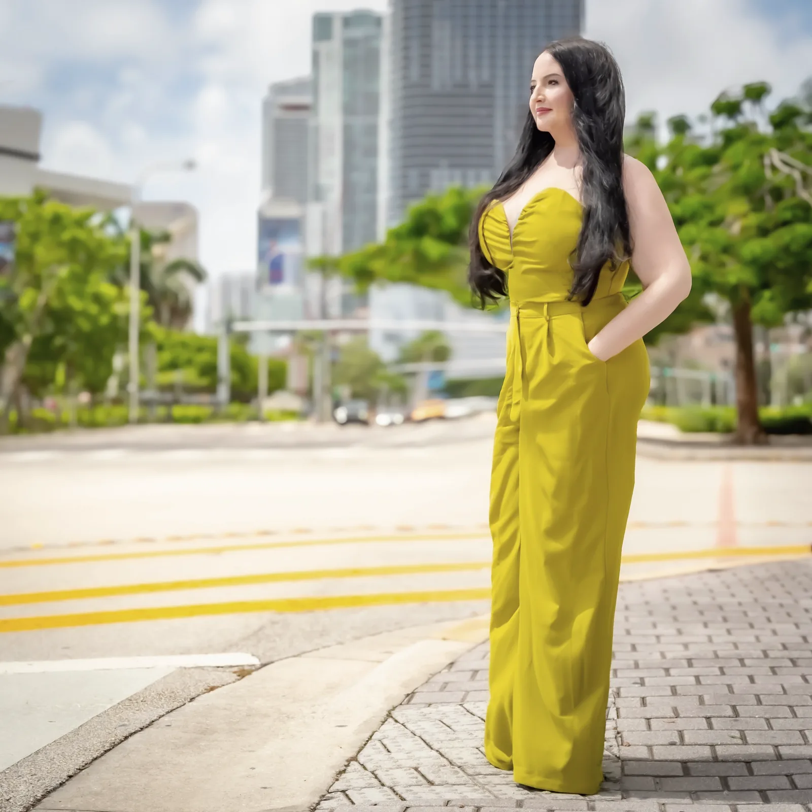 Debbie in downtown Miami